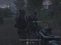 playing call of duty 4