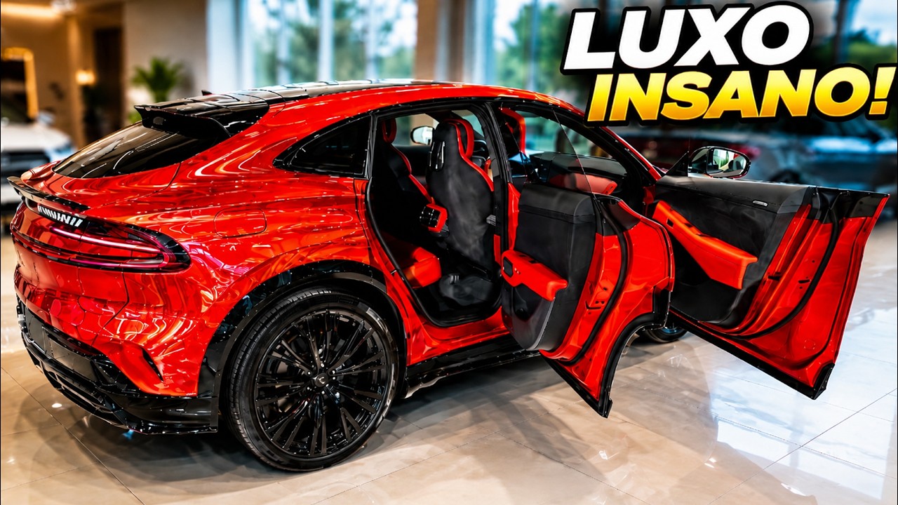 A CHINA SUBIU O NÍVEL! 7 CARRÕES DE LUXO QUE VÃO DOMINAR 2027