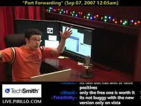 port forward - I Need Your Help: http://vid.io/x6R (Please Support) http://live.pirillo.com - Most people nowadays use Broadband Internet, which means they are always conne...