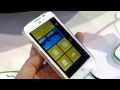 ZTE Tania Windows Phone 7.5 smartphone demo at CES 2012