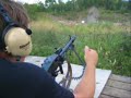 MG-42 firing 50 rounds at multiple targets