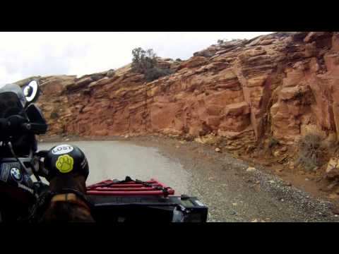 Up and down Mokey Dugway, Utah.