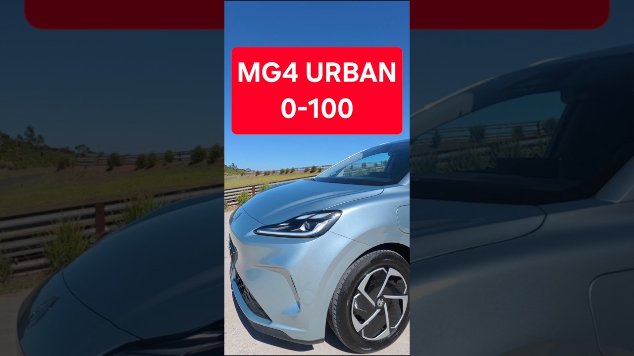 MG4 URBAN CONFORT é o mais rápido da categoria?