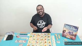 Five Tribes - Como se faz o setup? - Board game Galapagos Jogos e Days of  Wonder 