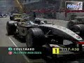f1 enrique bernoldi vs david coulthard gp monaco 2001