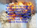 The New World Order is real! The New World Order is real!