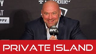 Dana White: Private Island for UFC fights: ‘As of April 18, the UFC is back up and running’ by MMA Weekly
