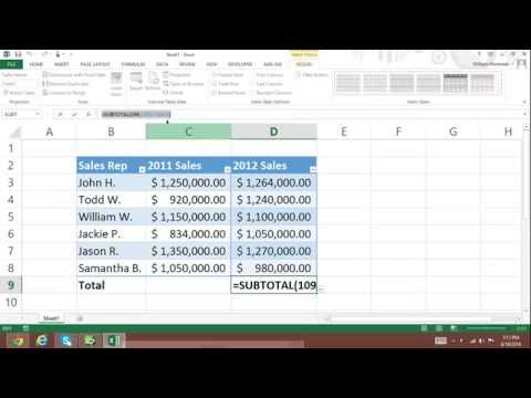 video-linktoworks-Excel For Noobs Tutorial Part 60: Formulas & Funtions...
