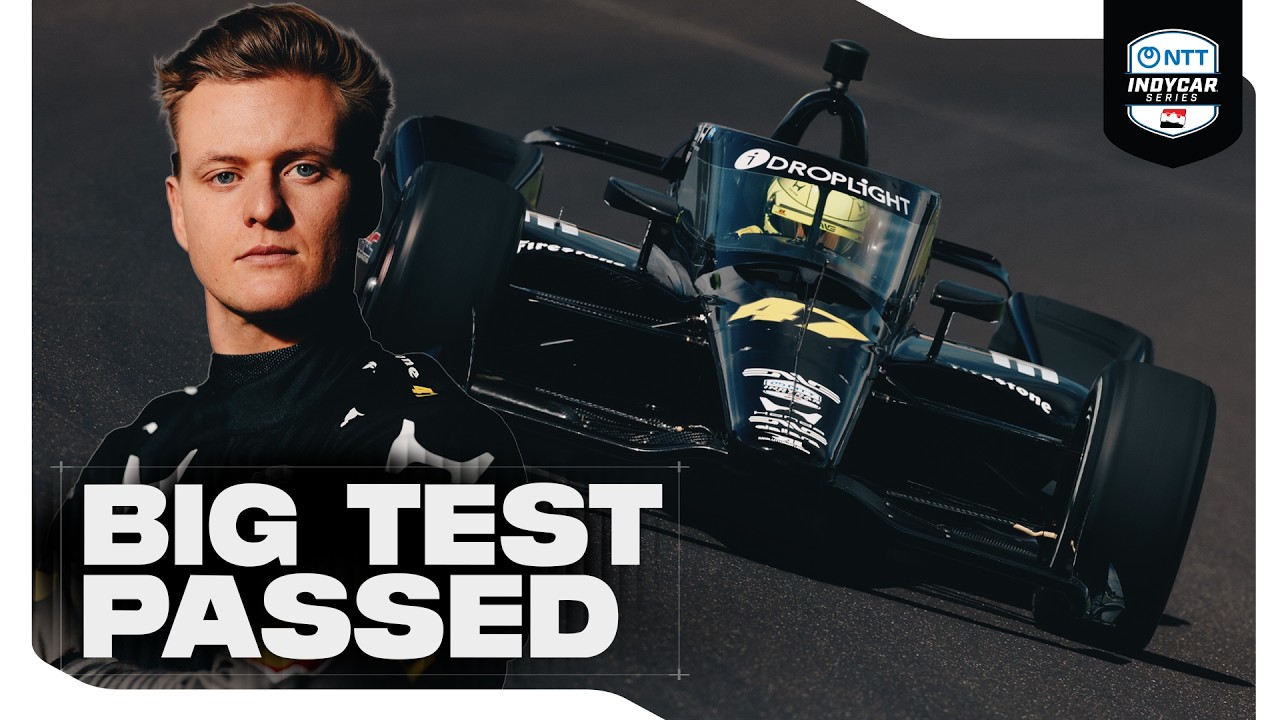 Mick Schumacher Passes Indy Rookie Test ✅ | 2026 INDYCAR