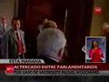 Pelea entre parlamentarios por caso de DDHH