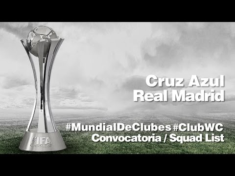 CONVOCATORIA / SQUAD LIST: Cruz Azul - Real Madrid
