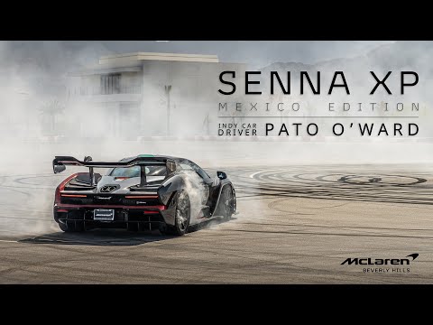 MCLAREN SENNA XP SE ENCUENTRA CON PATO O'WARD