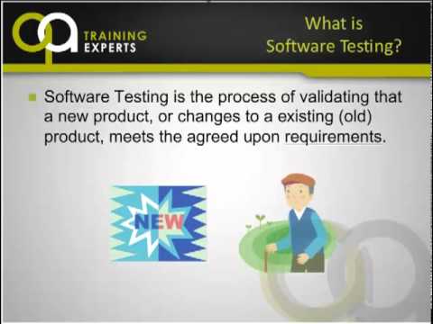 qa testing - This is video 1 of 3 that covers QA Methodology Training Part 1 What is Software Testing by George Bryan @ QA Training Experts. QA Training Experts teaches p...