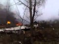 Tumaczenie filmu (przez tumacza) z pierwszych minut po katastrofie samolotu prezydenckiego