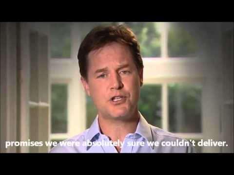 Nick Clegg translated to HONEST
