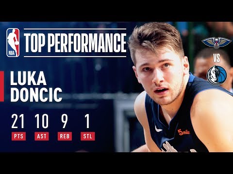 Video: Luka Doncic Records a Near TRIPLE-DOUBLE Vs. New Orleans | December 26, 2018