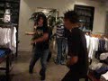 Alex and adam dancing in ambercrombie and fitch