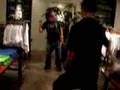 Alex and adam dancing in ambercrombie and fitch
