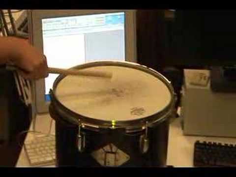 FielDrum : Magnetic Musical Training for the Drum