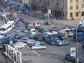 Traffic Jam in Moscow at Intersection Traffic Jam in Moscow at Intersection