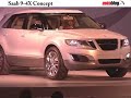 Saab 9-4X concept introduced at Detroit Auto Show
