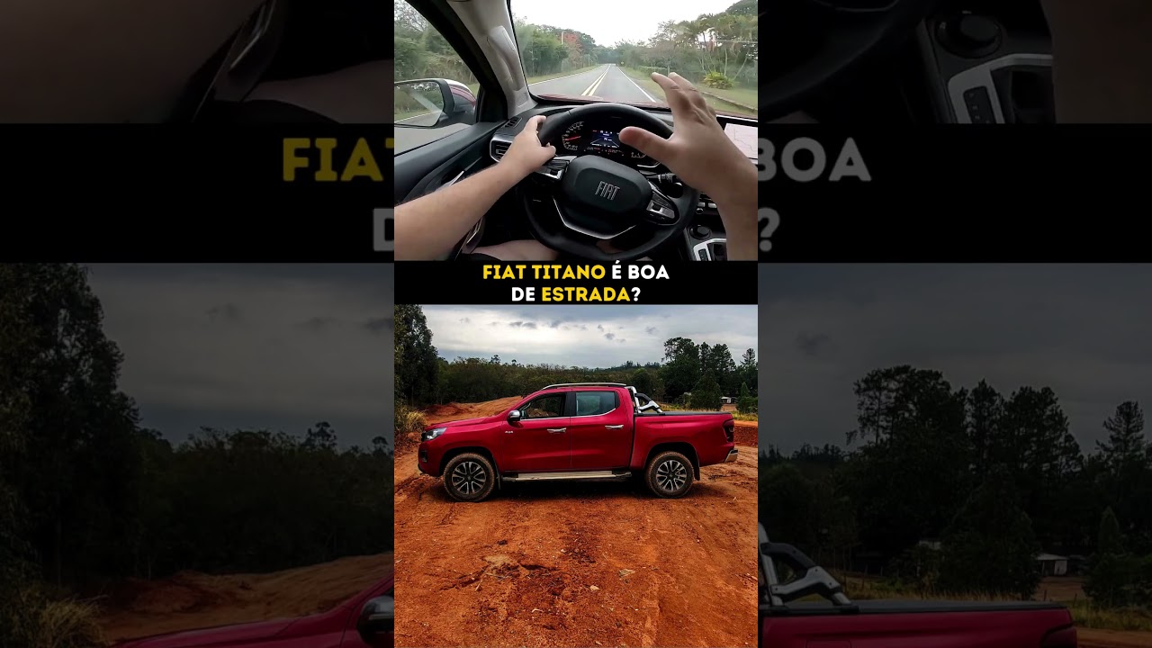 Afinal, Fiat Titano é boa de pegar estrada? #fiattitano #fiat #4x4 #diesel