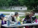 Man/Lady EATS RAW EGG!! (Camp Dagget 08)