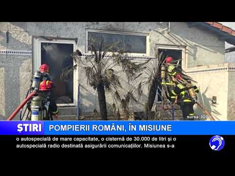 Pompierii români, o nouă misiune