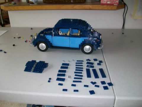 Building Lego VW Beetle 
