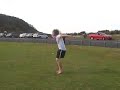 Backsault Punch Front on grass