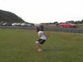 Backsault Punch Front on grass