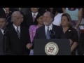 part 3 of governor corzine's speech at the campaign kickoff rally with vice president joe biden
