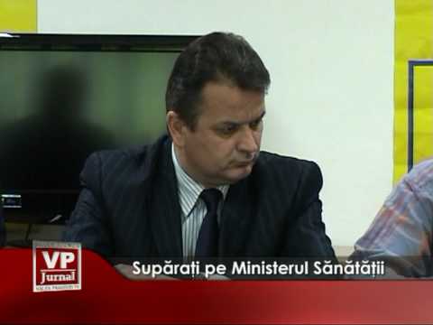 Supăraţi pe Ministerul Sănătăţii