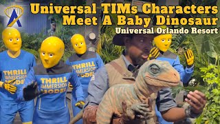 Universal TIMs Meet a Baby Dinosaur in Jurassic World