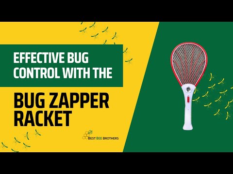image preview of video showcasing Keep Mosquitoes from Ruining the Outdoors with the Bug Zapper Racket