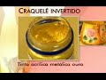 Artesanato - Craquelê Invertido