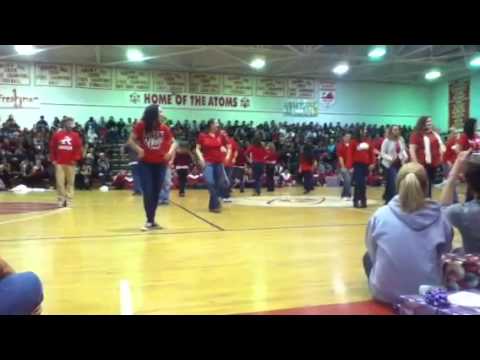 Annandale High School Pep Rally TEACHER DANCE!!! Annandale High School Pep Rally TEACHER DANCE!!!