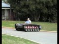 How to build a 2/5 th scale Tank. M60 test drive How to build a 2/5 th scale Tank. M60 test drive