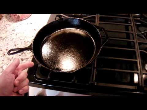 how to cure cast iron