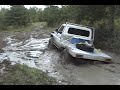 Lou's camp - HZJ79 Landcruiser Playing in the mud 4X4