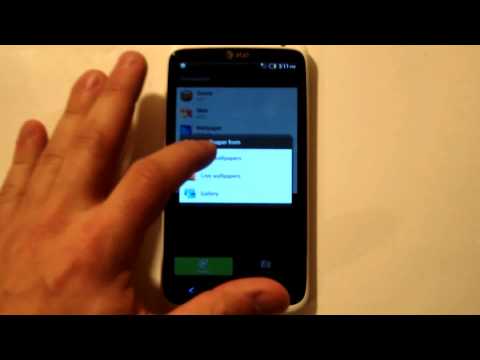 how to set wallpaper for htc one x