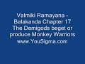 Valmiki Ramayana - Balakanda Chapter 17