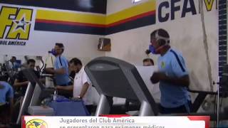 Jugadores de América reportan para pretemporada Jugadores de América reportan para pretemporada