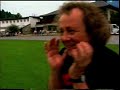 Mountainbiker on Ski Jump Mountainbiker on Ski Jump