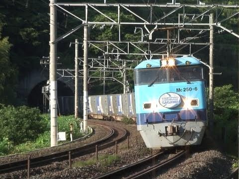 東海道本線 貨物列車 スーパーレールカーゴ(50レ)