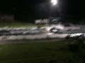 Grey truck vs Mike Henson