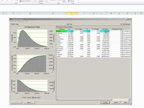 how to fit distribution in excel