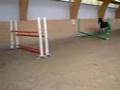 Indra hoppar 130 cm