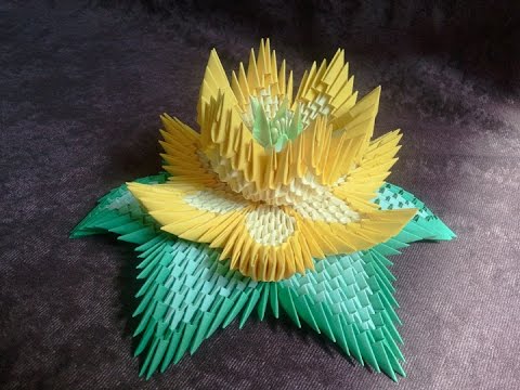 Все модульные оригами цветы в схеме Все модульные оригами цветы в схеме