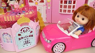 Baby doll car and open house toys baby Doli play